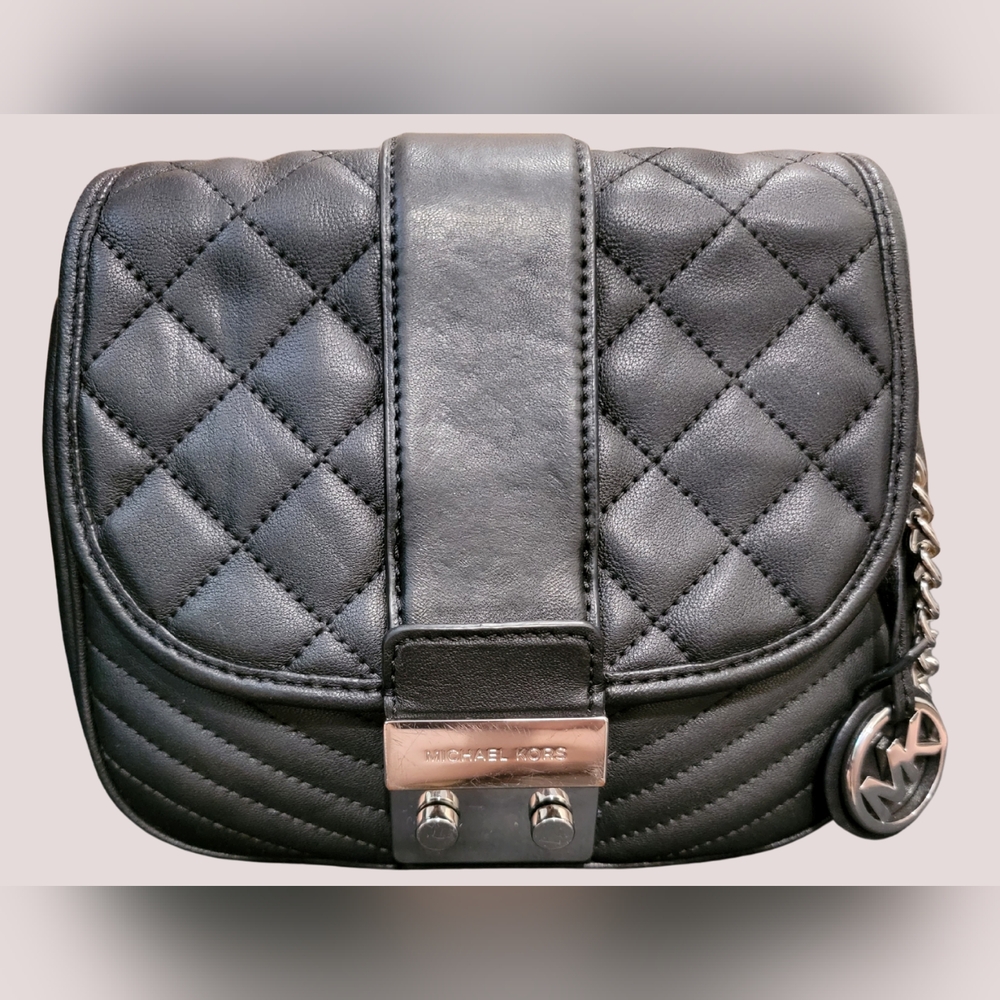 Michael Kors Black Quilted Women's Bag
